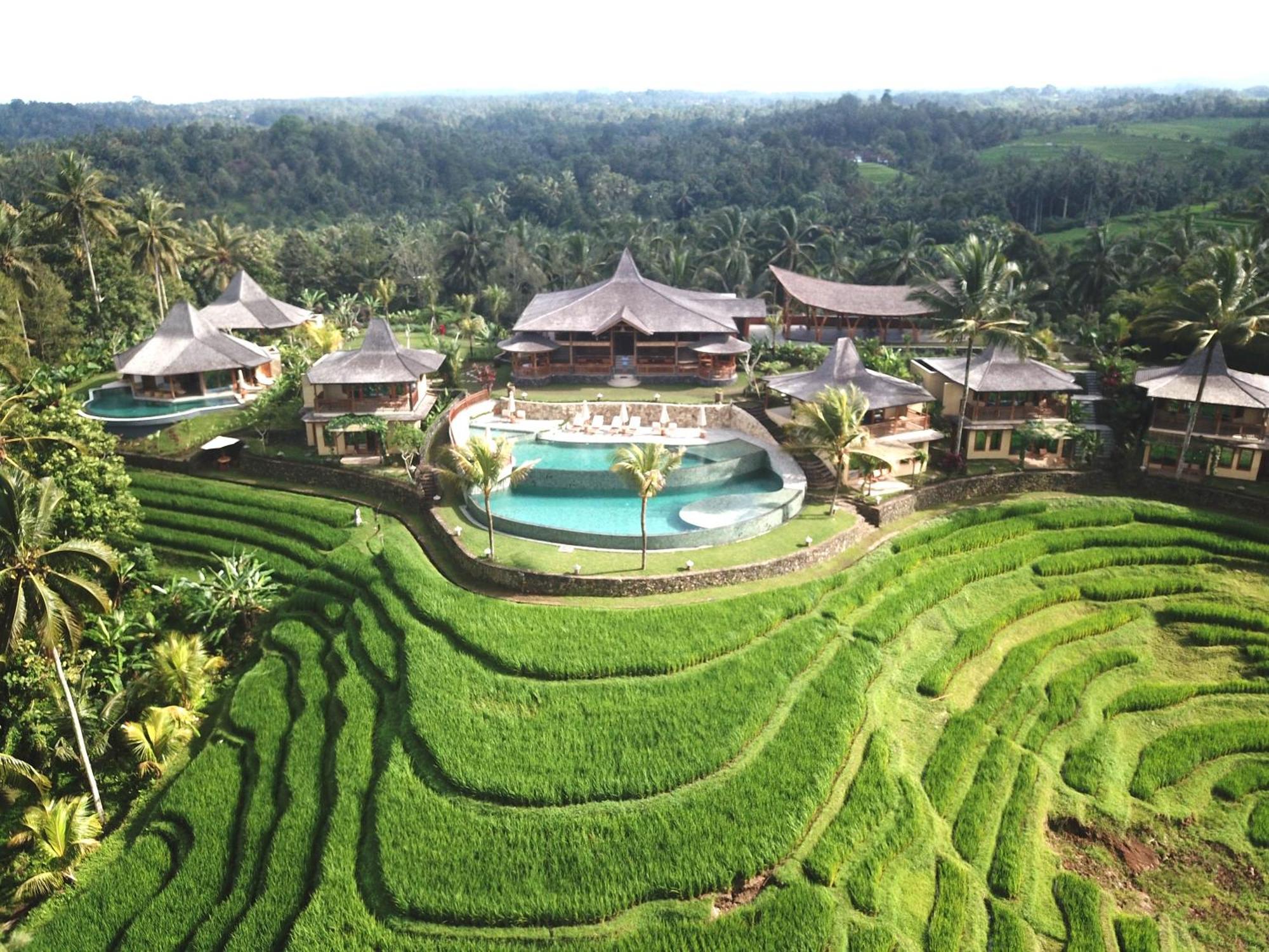 Puri Dajuma Terrace Eco Lodge & Spa Selemadeg  المظهر الخارجي الصورة