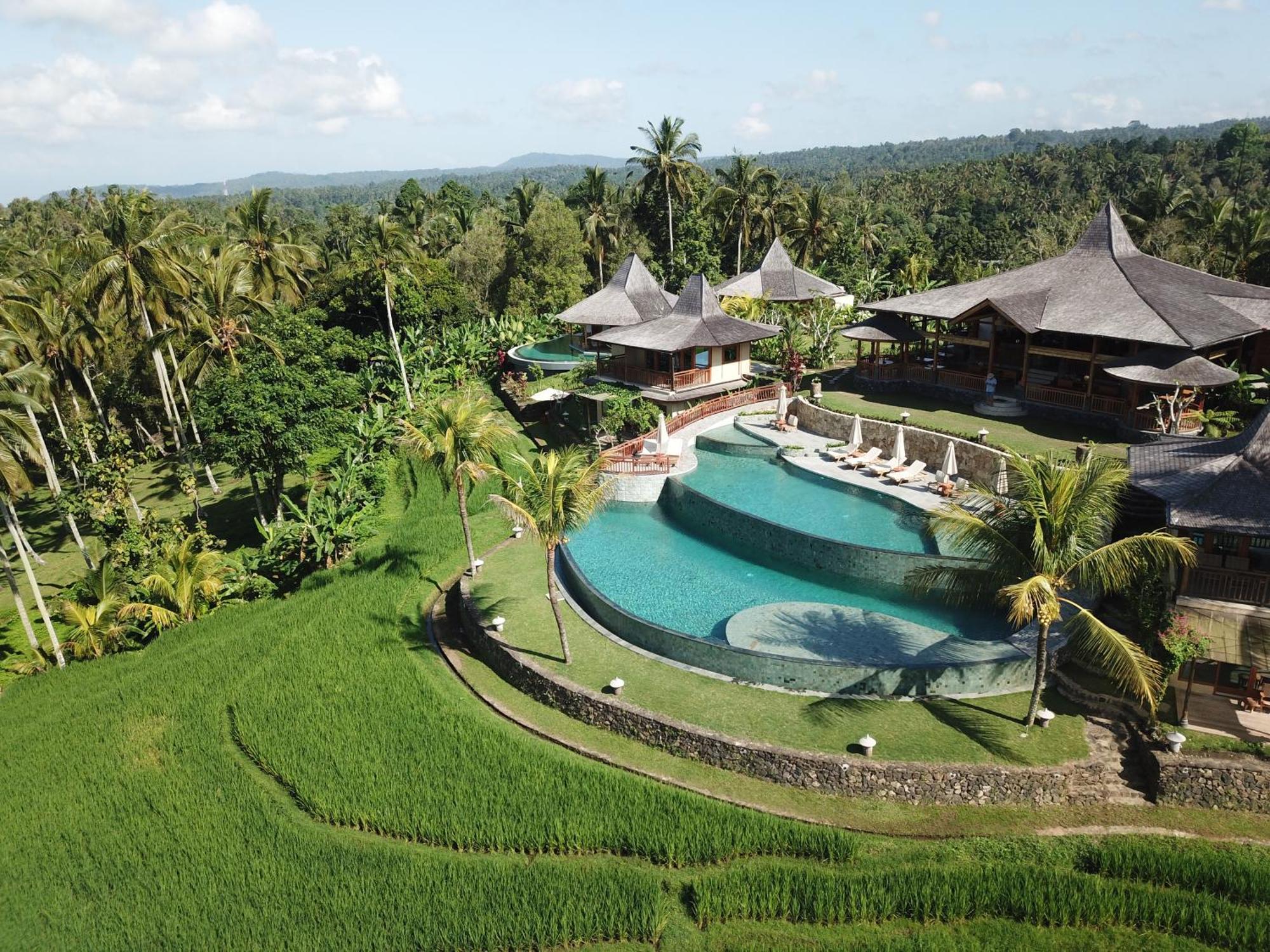 Puri Dajuma Terrace Eco Lodge & Spa Selemadeg  المظهر الخارجي الصورة